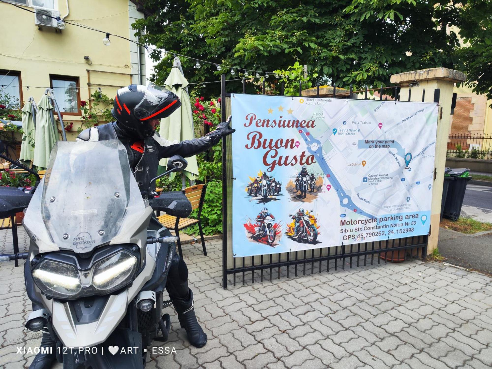 Pensiunea Buon Gusto Sibiu-Motorcyle Friendly,City Center Eksteriør billede